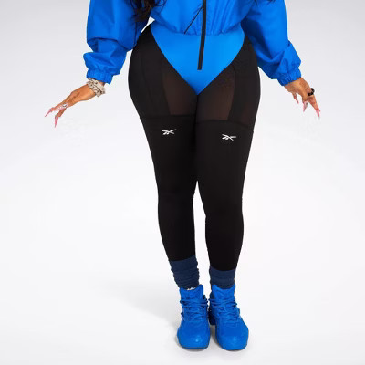 Reebok Cardi B Hype Garter Tights Womens Athletic Leggings | Target