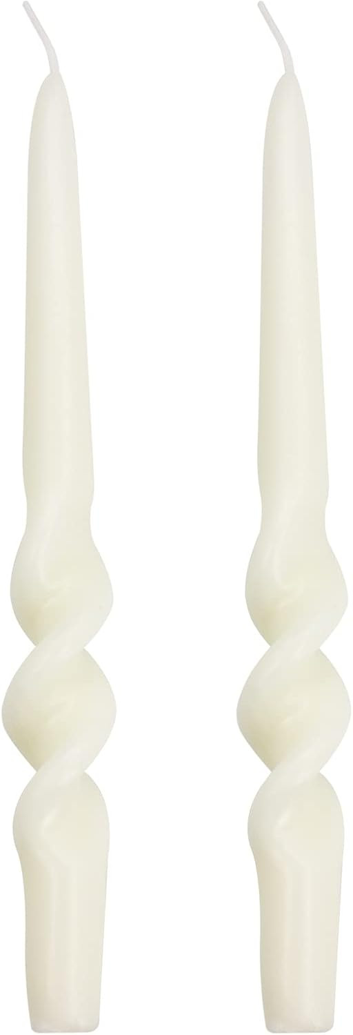 X-D 10'' Spiral Taper Candles Dinner Traditional Candles Holiday Household Christmas Party,Pack o... | Amazon (US)