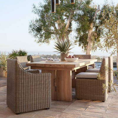 San Clemente Outdoor Rectangular Dining Table | Williams-Sonoma