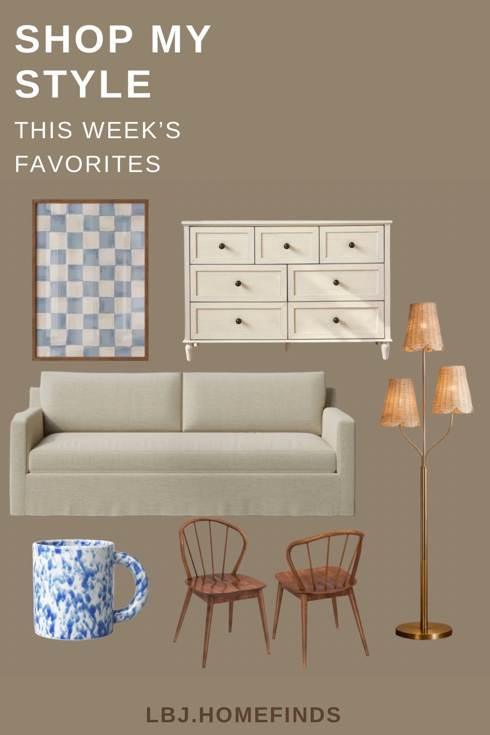 This week’s favorites = neutral, timeless, and effortlessly elevated 🤍

Sharing some of my most-loved pieces that make a space feel warm, layered, and designer-inspired — from the perfect classic sofa to the dream woven floor lamp.

These are the kinds of finds that work in almost any home style and instantly upgrade your space.

Shop everything here ✨

#ltkhome #ltkstyle #neutralhome #homedecorfinds #cozyminimal

#LTKdayinmylife #LTKSaleAlert #LTKHome