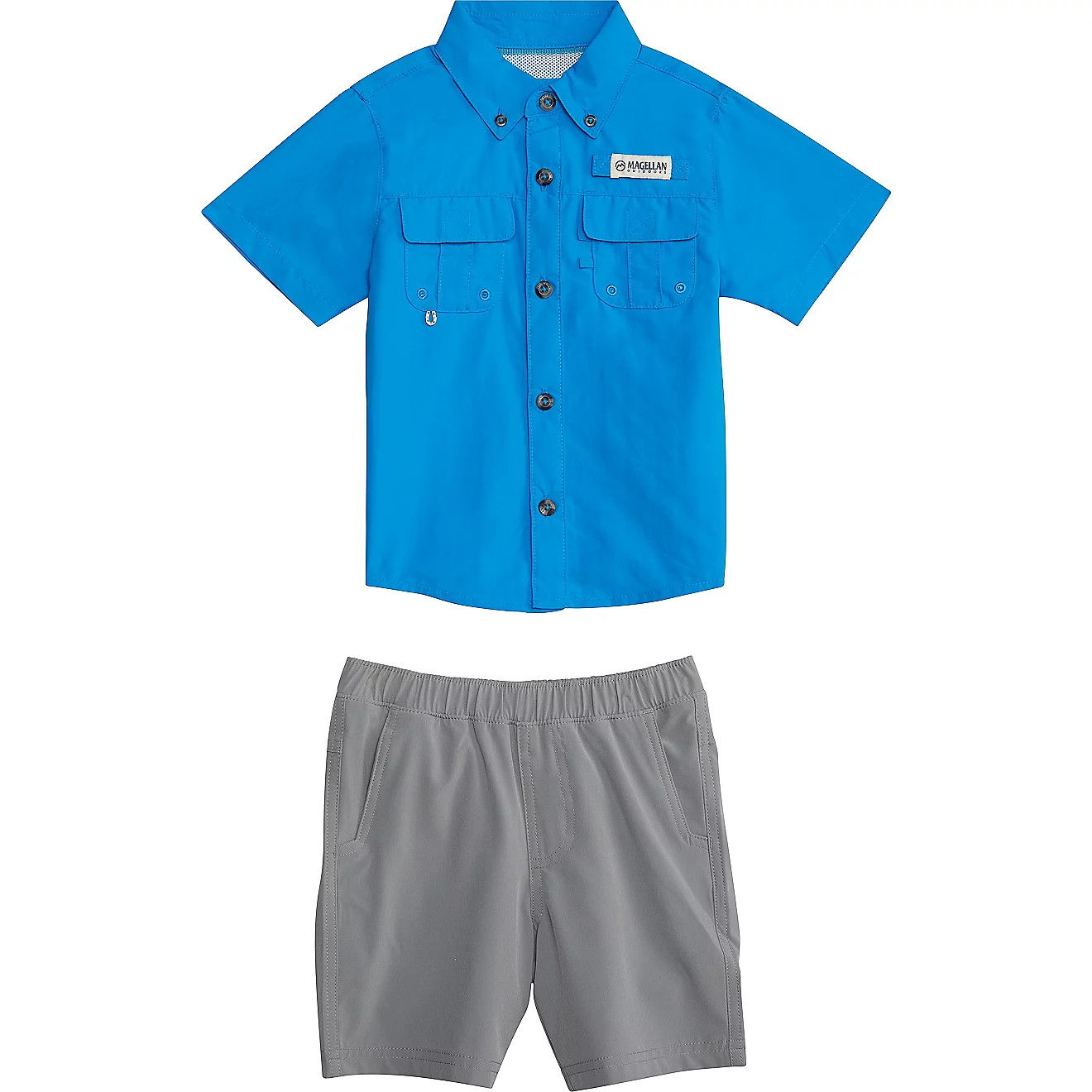 Magellan Outdoors Toddler Boys' Laguna Madre Short-Sleeve Shirt and Shorts Set | Academy Sports + Outdoors