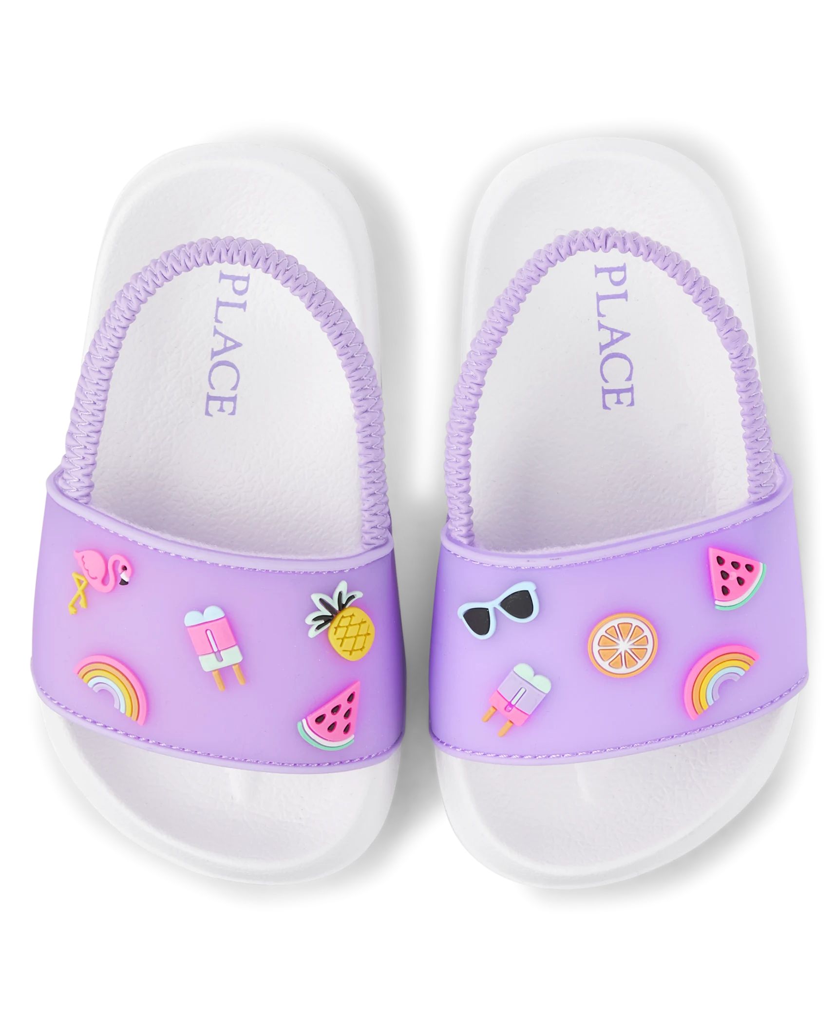 Toddler Girls Icon Slides | The Children's Place  - LILAC | The Children's Place