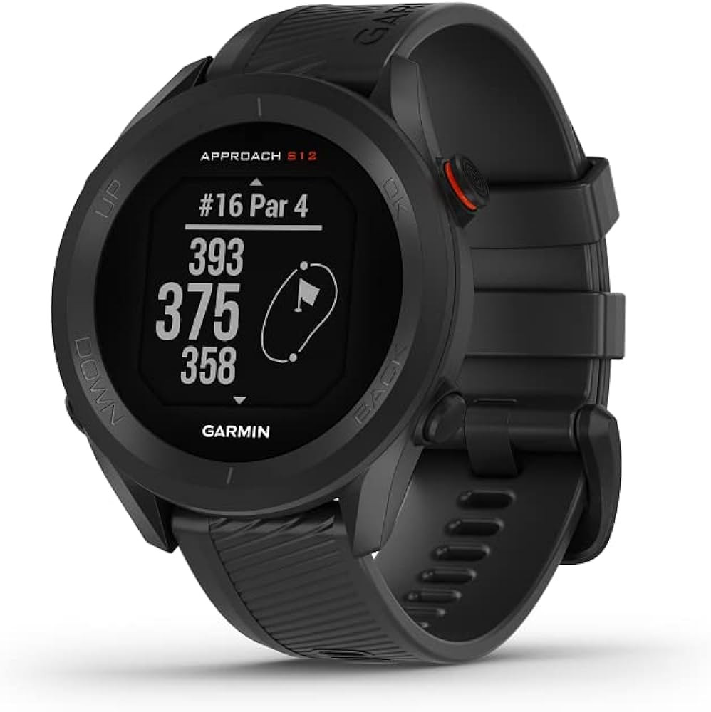 Garmin Approach S12 GPS 44mm Golf watch, essential on course features, pre loaded with 43,000 cou... | Amazon (UK)
