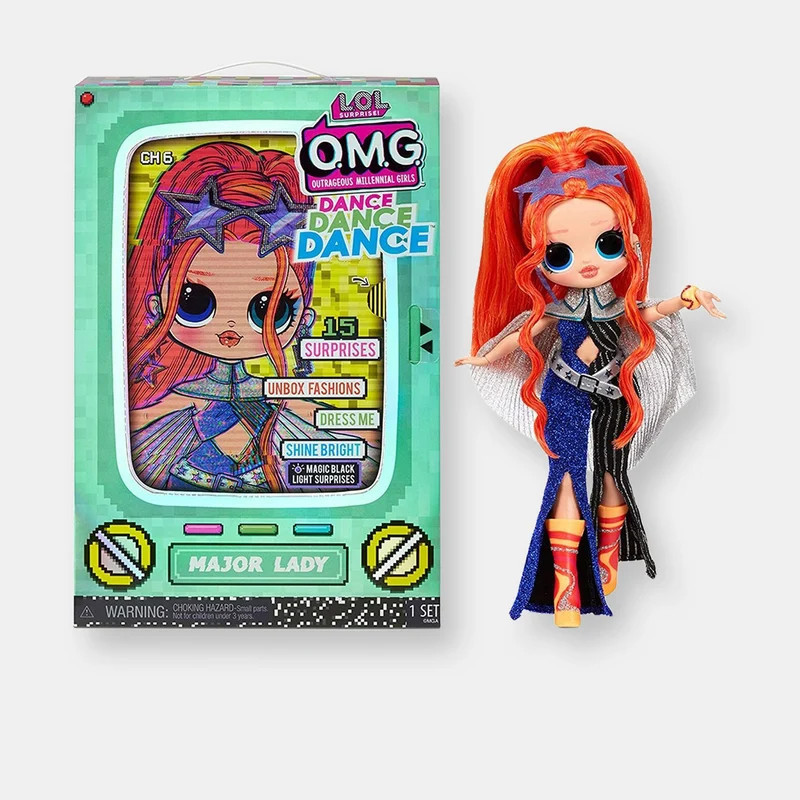 LOL Surprise! LOL Surprise OMG Dance Dance Dance Major Lady Fashion Doll with 15 Surprises Including | Verishop