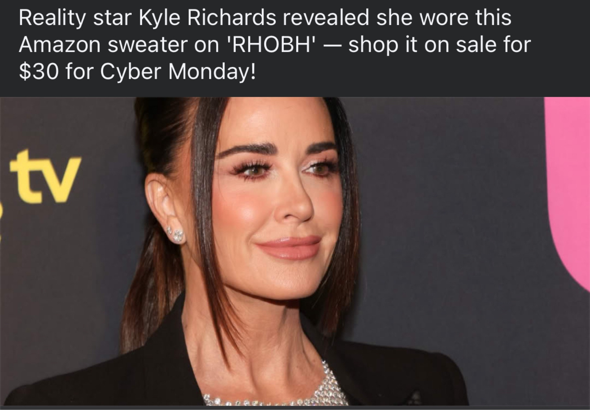 Kyle Richards wore this comfy sweater - it’s a winter must have! 

#LTKSeasonal #LTKSaleAlert #LTKTravel