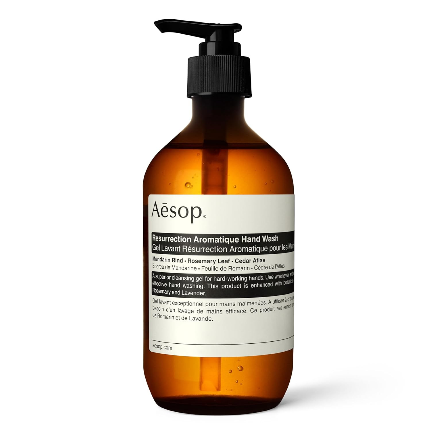 Aesop Resurrection Aromatique Hand Wash | Citrus, Woody, Herbaceous | Gentle Cleanser For Hydrate... | Amazon (US)