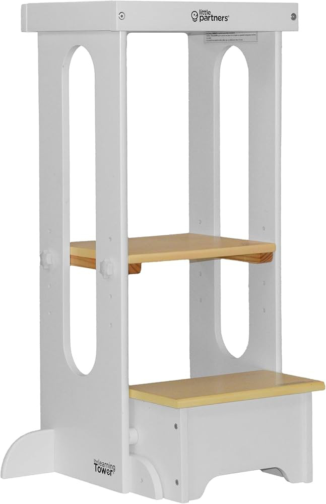 Little Partners Learning Tower Toddler Tower Foldable Step, Explore 'N Store Folding Toddler Towe... | Amazon (US)
