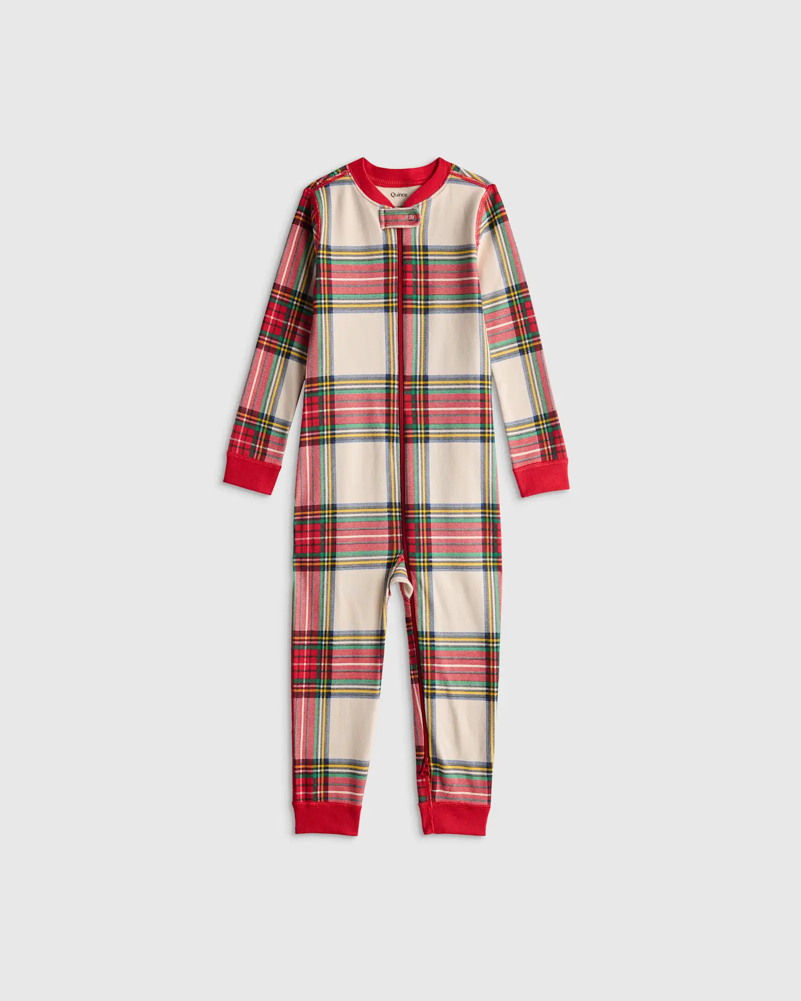 100% Organic Cotton One Piece Pajama | Quince