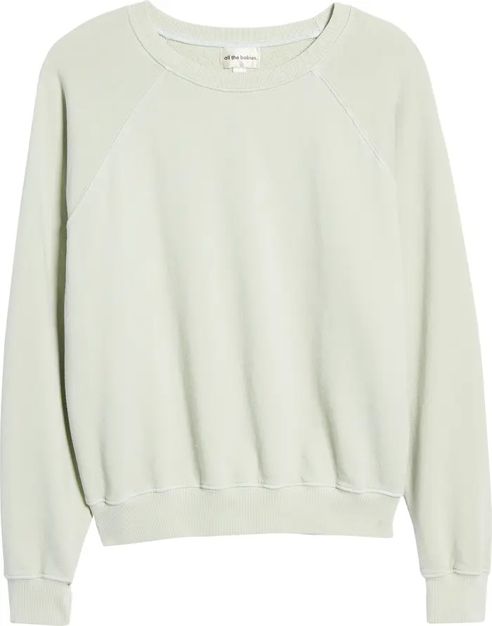 ALL THE BABIES Classic Unisex Organic Cotton Sweatshirt | Nordstrom | Nordstrom
