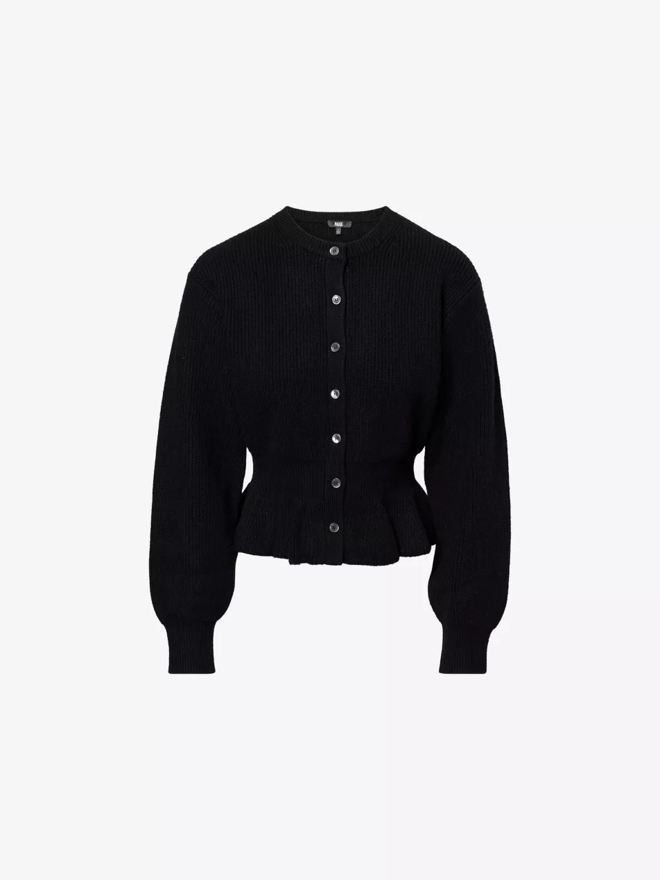 Roslin Ribbed Wool-Blend Cardigan | Selfridges