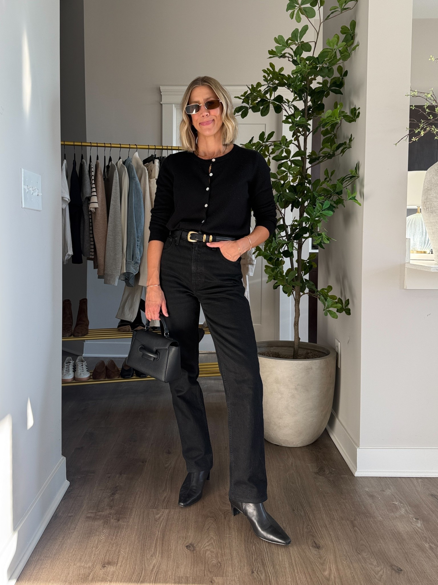 Wearing 26/regular jeans, medium cashmere cardigan, small belt, boots tts

#LTKFindsUnder100 #LTKOver40 #LTKStyleTip