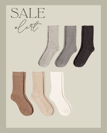 Sale alert! Coziest fall socks from target on sale until saturday! Great to pair with clogs and boots for chillier weather 

#LTKunder50 #LTKsalealert #LTKstyletip