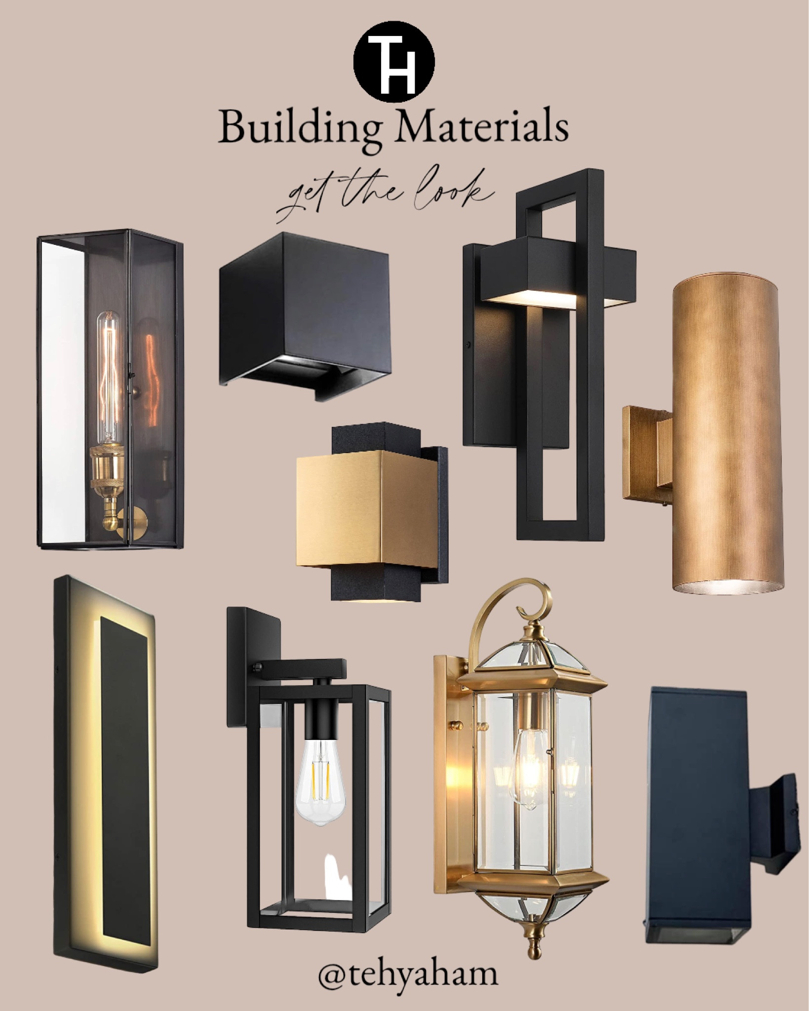 Exterior light fixtures 


Building materials 


#LTKstyletip #LTKSale #LTKhome