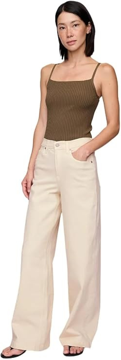 GAP Womens High Rise Stride Denim | Amazon (US)