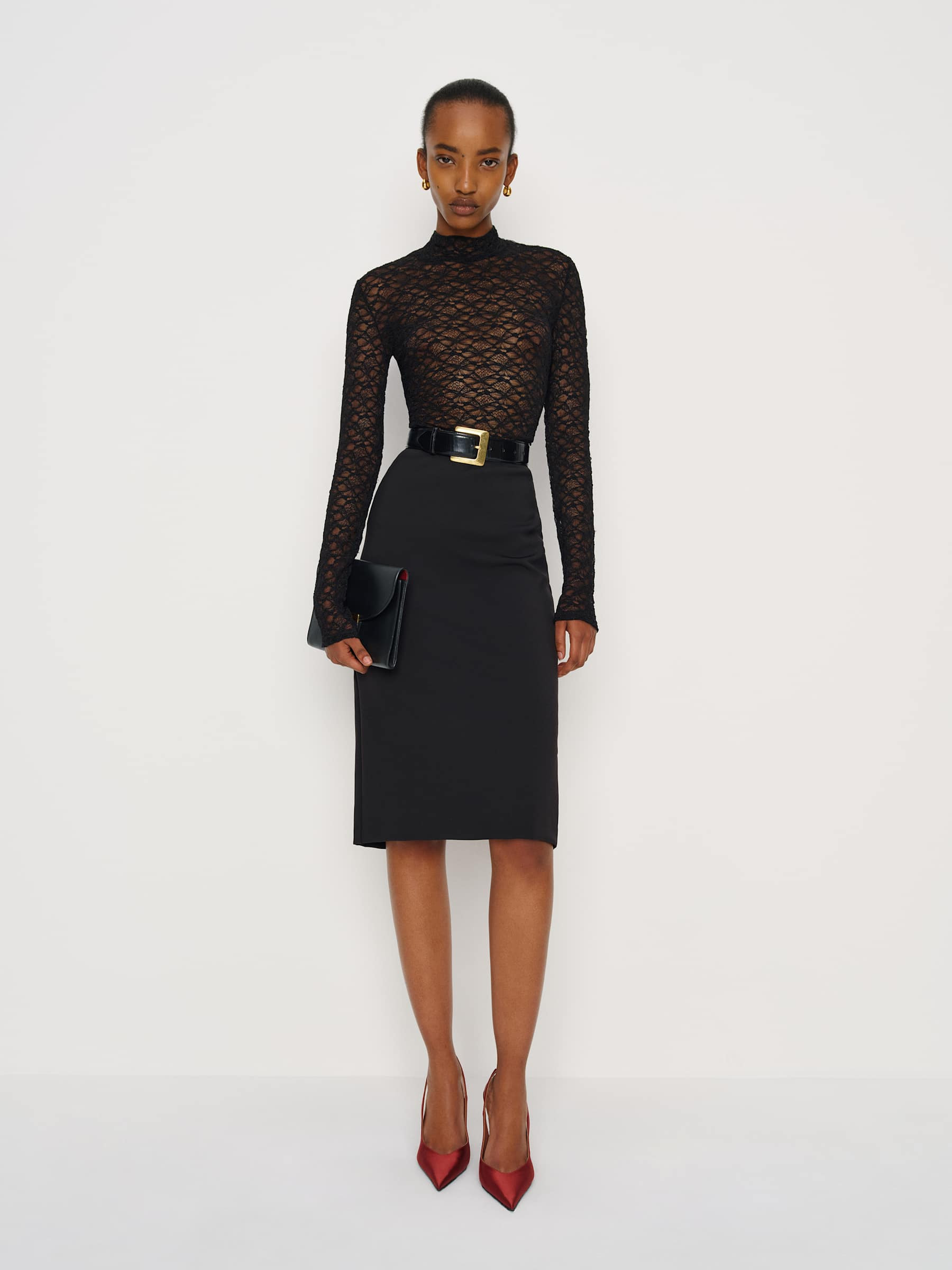 Nell Knit Top | Reformation (Global)