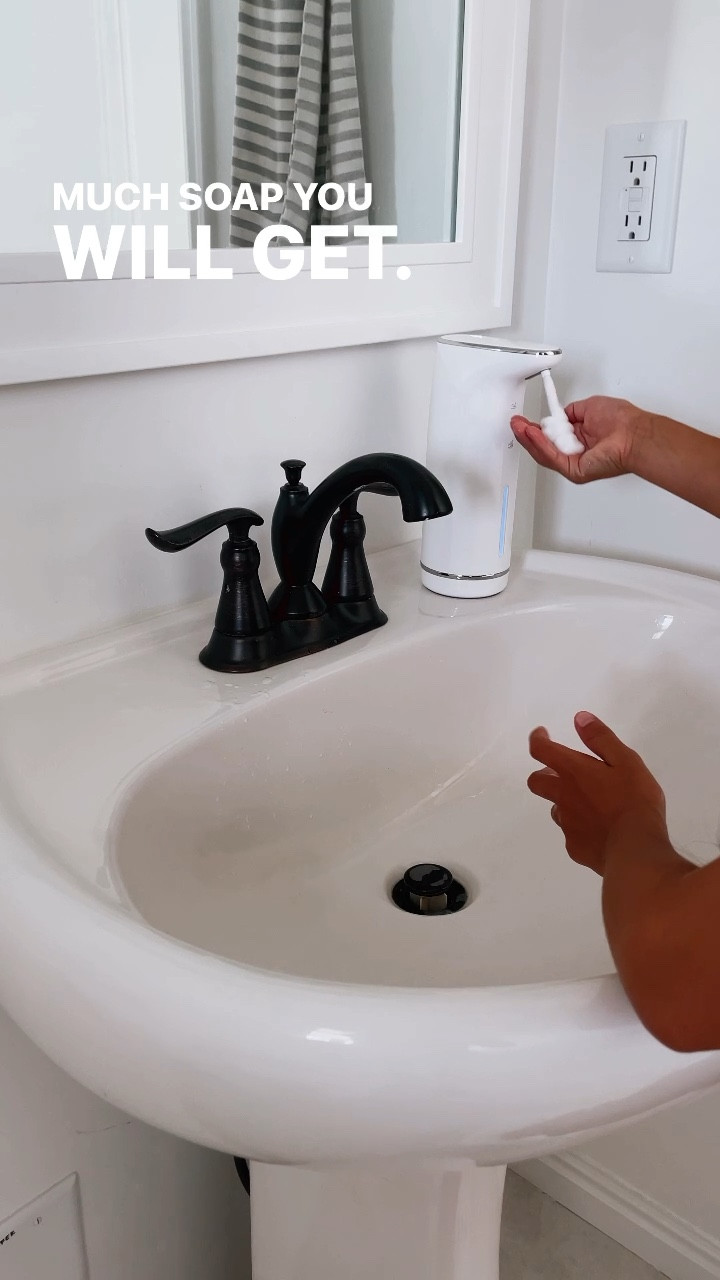 One amazing way to stay clean is automating your soap dispenser so you don’t have to even touch it! 👏🏼





#clean #homedecor #organizing #home #decor #bathroom #kitchen #gardening #beautral #amazon #finds #find #styling

#LTKFind #LTKhome #LTKstyletip