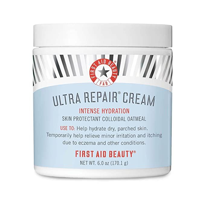 First Aid Beauty Ultra Repair Cream Intense Hydration Moisturizer for Face and Body - 6 oz. | Amazon (US)
