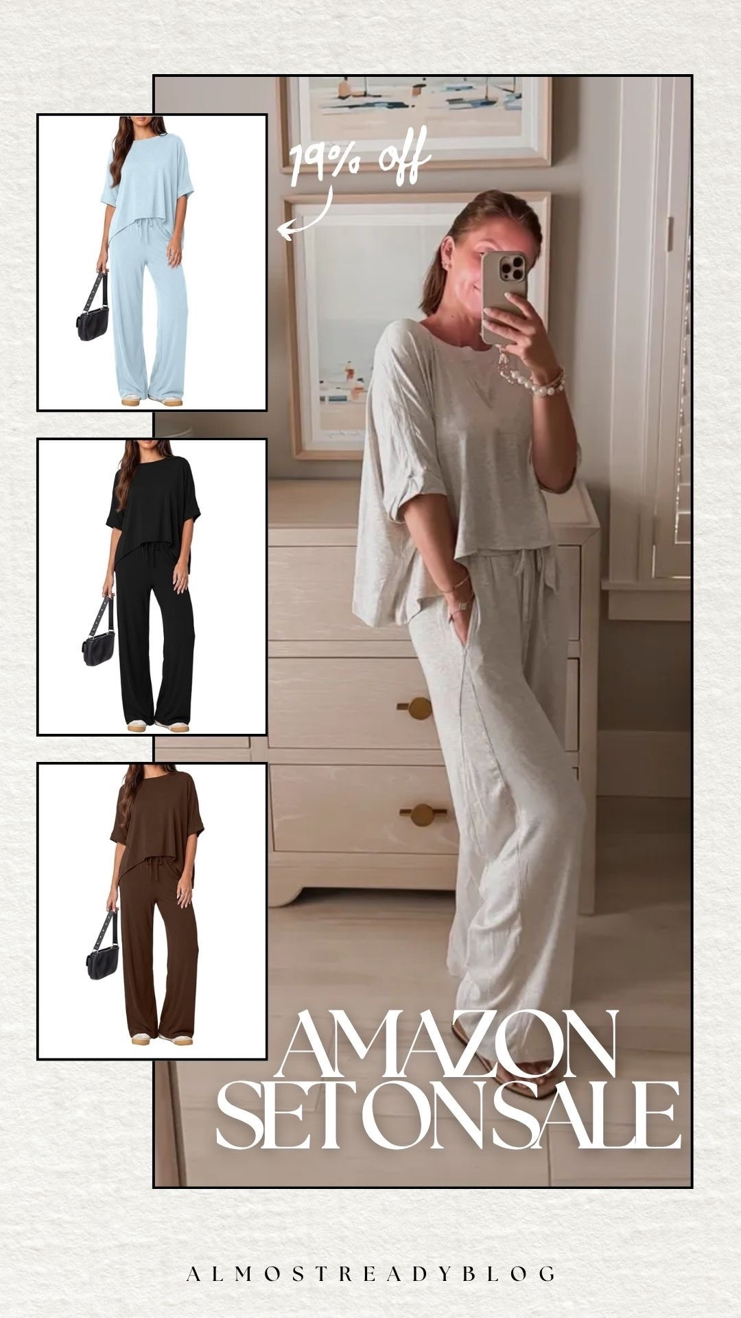 This set from Amazon is 19% off right and comes in 4 different colorways!!

Sale alert, watchnow, spring fashion, finds under 50, Amanda west 


#LTKootd #LTKSeasonal #LTKSaleAlert