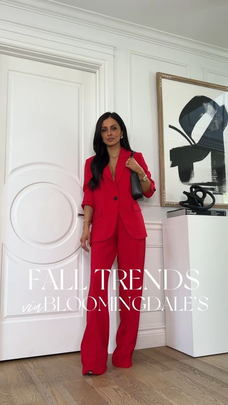 Favorite fall trends via Bloomingdale’s
Red suit wearing an XS
Satin midi skirt wearing an XS
Faux leather jacket wearing an XS
Agolde denim wearing a size 23
Red tweed jacket wearing an XS
Pinstripe vest and pants
Contrast stripe cardigan wearing an XS
Spanx trousers wearing an XS



#LTKstyletip #LTKfindsunder100 #LTKworkwear