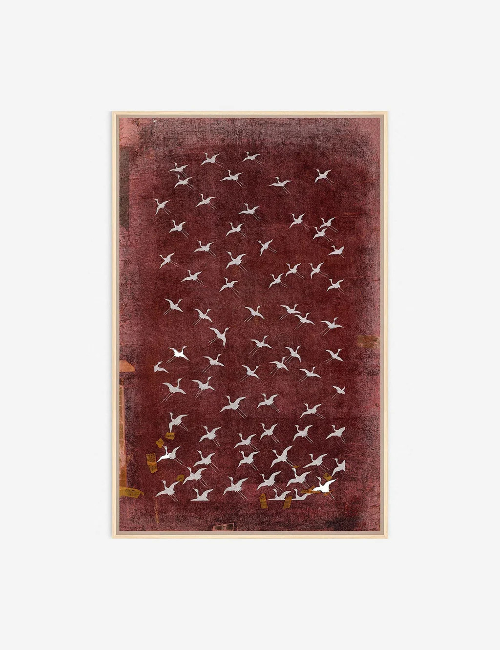 Crane Stencil 2 Wall Art | Lulu and Georgia 