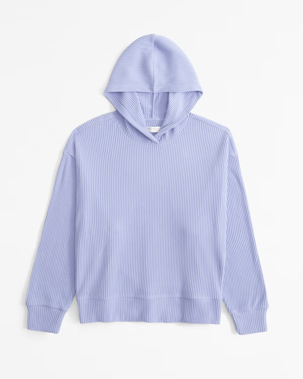 Lounge Cozy Rib Hoodie | Abercrombie & Fitch (US)