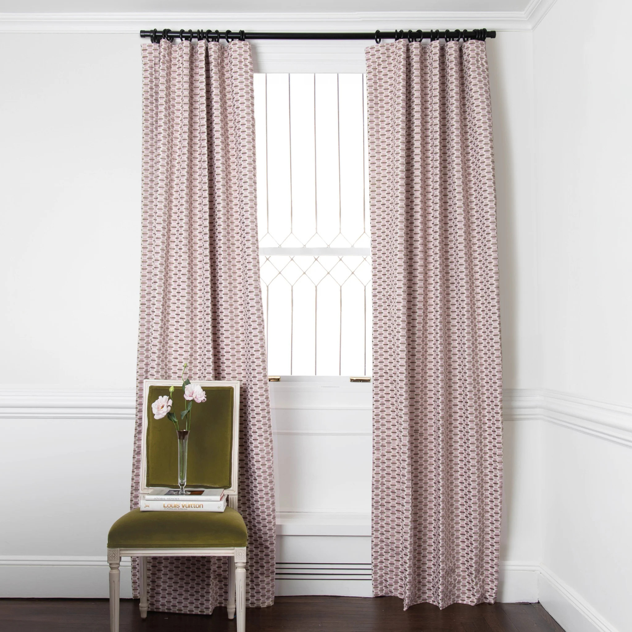 Willow Orchid
                Custom Curtain | Pepper