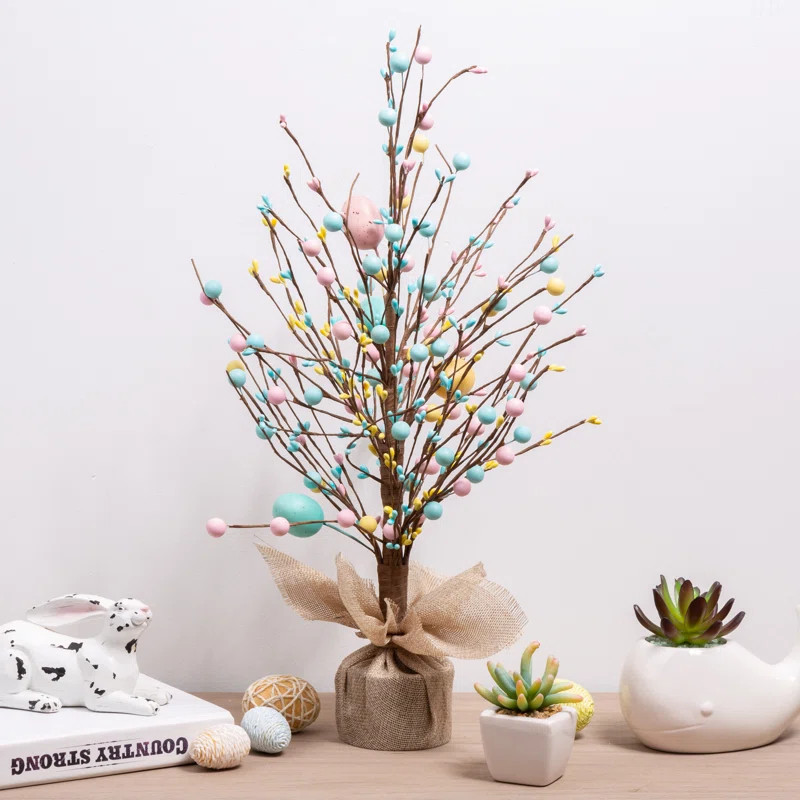 Easter Eggs Tabletop Tree | Wayfair North America