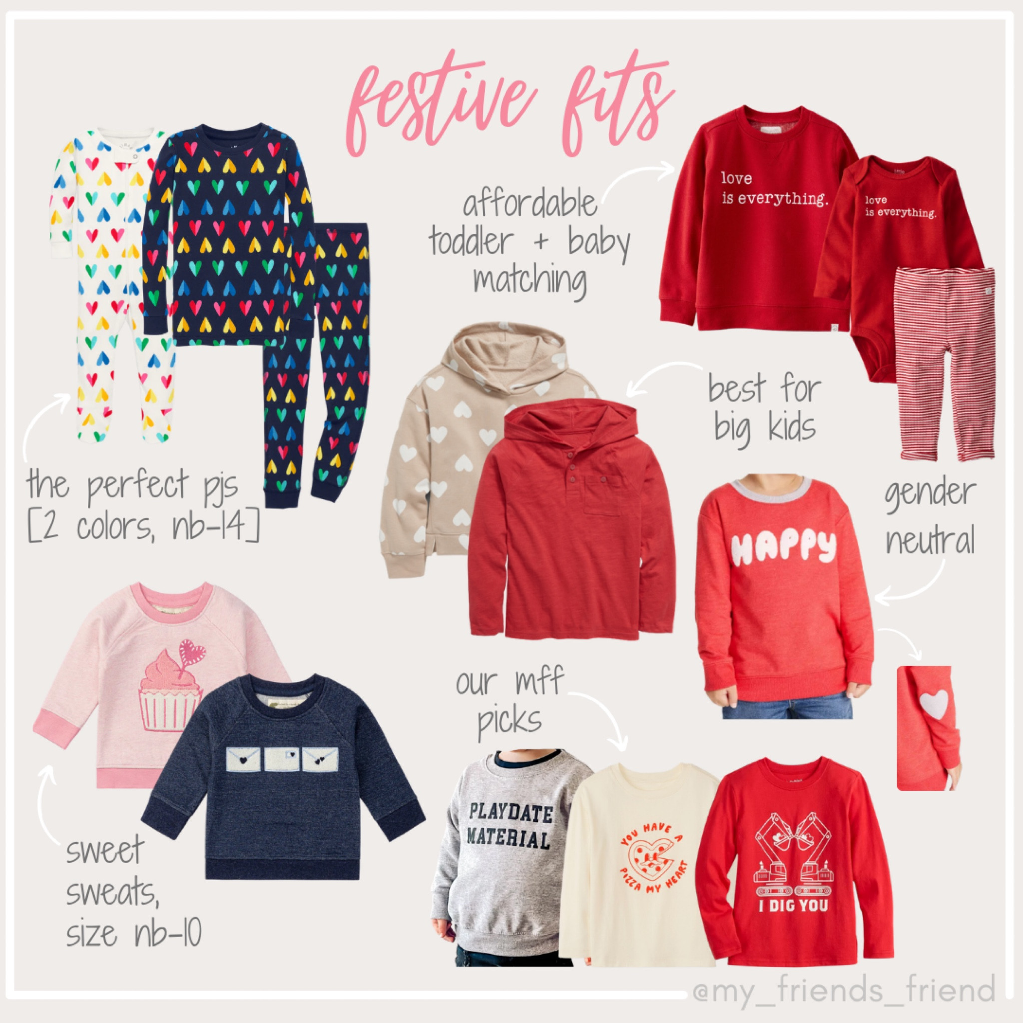 v-day recs all from our follower friends to yours! 👯‍♀️💕

not linked:
- primary heart pajamas 
- lenox james “playdate material” sweatshirt

#LTKkids #LTKstyletip #LTKSeasonal