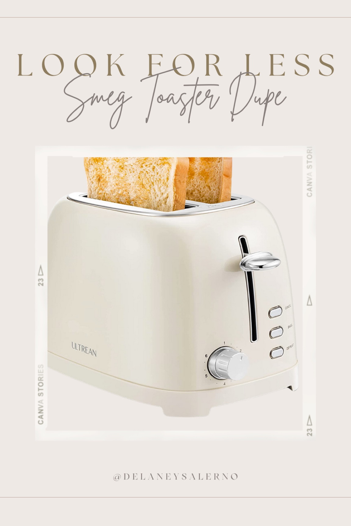 Love this Amazon find for a retro kitchen look. The perfect dupe for the Smeg toaster and it's on sale right now! 

#LTKunder100 #LTKhome #LTKHoliday