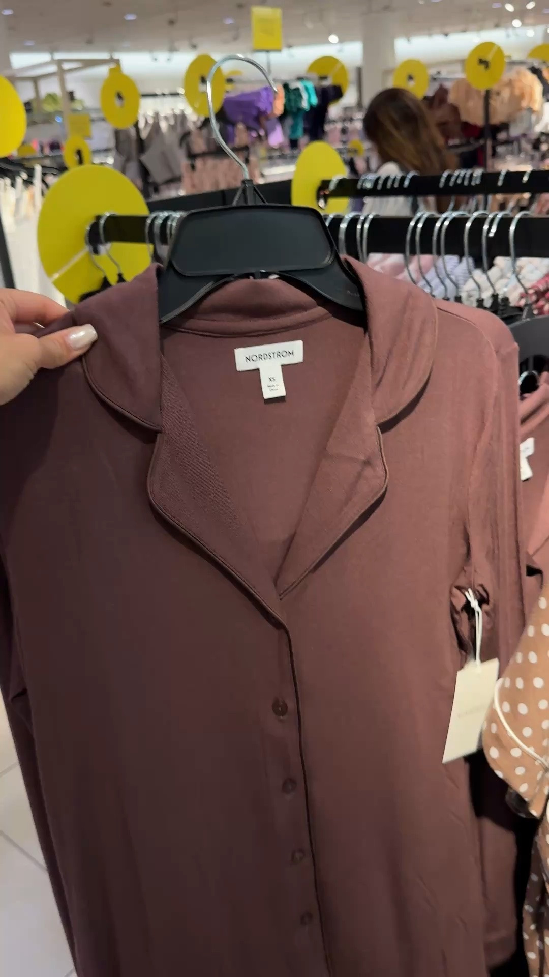 NSALE // always love these pajamas so soft! The dark chocolate brown, light brown polka dots, and light blue striped are my pick these for patterns :) true to size

#LTKSaleAlert
