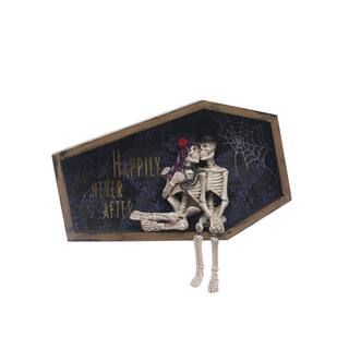 10.5" Skeleton Couple in Coffin Decoration by Ashland® | Michaels Stores