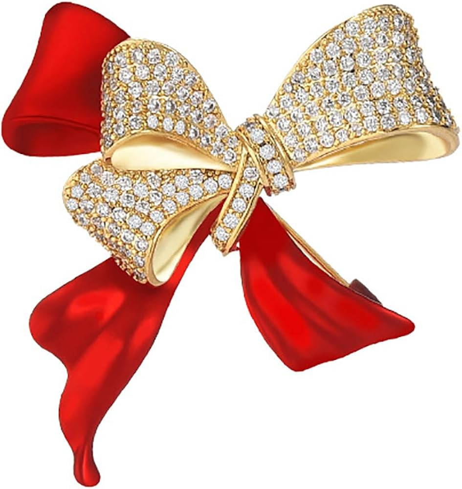 AILONMEI Elegant Pearl Flower Designer Brooch Pins Broches Costume Jewelry For Women Fashion Chri... | Amazon (US)