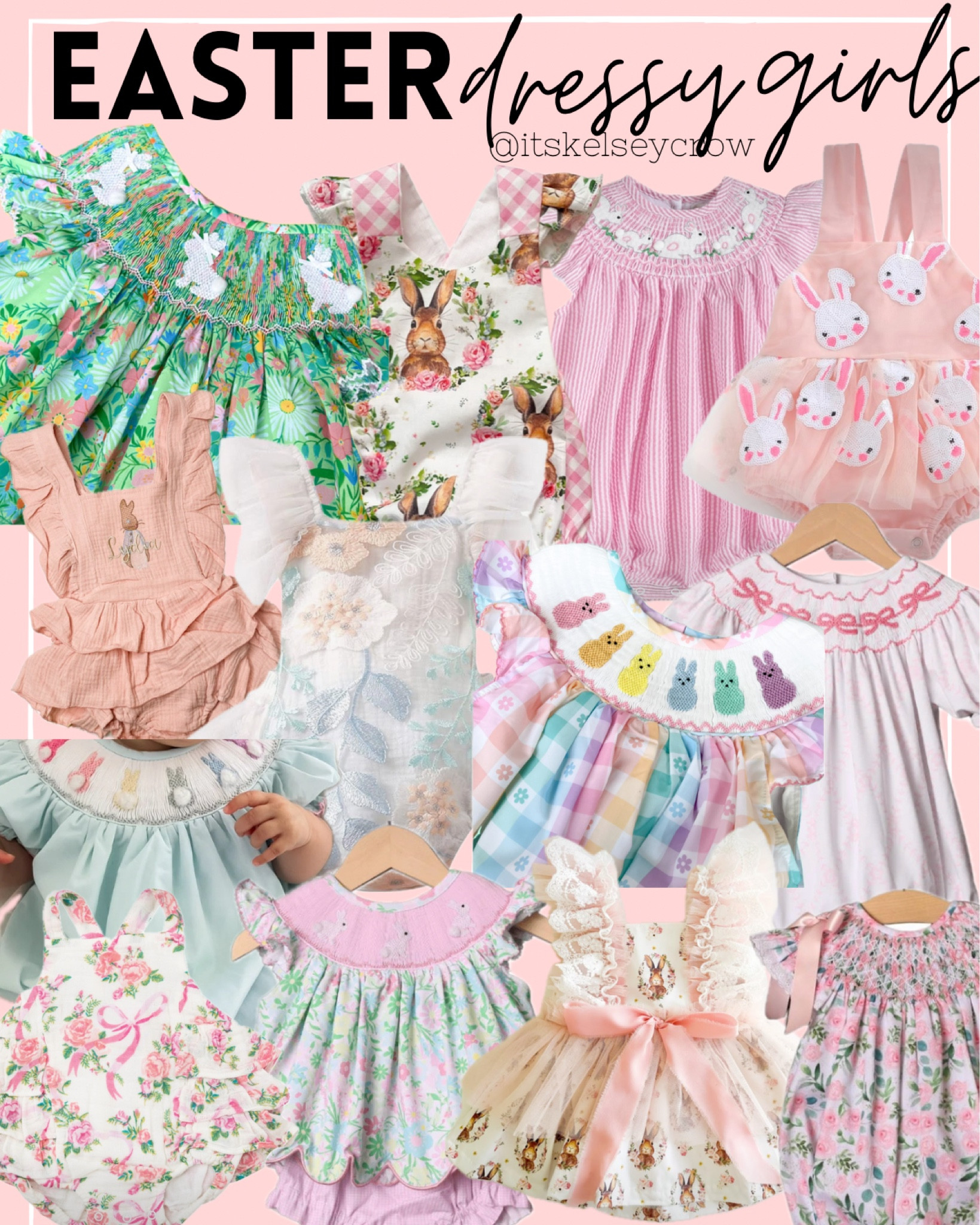 Easter dress
Baby Easter
Easter girl
Baby girl
Easter bunny
Smoked bubble
Girl mom
Spring baby

#LTKbump #LTKSeasonal #LTKbaby