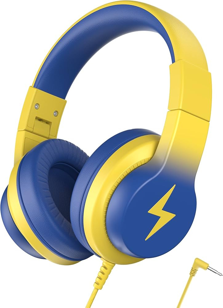 Kids Wired Headphones for Kids with Microphone, 85/94dB Volume Limiter Headphones for Girls Boys,... | Amazon (US)