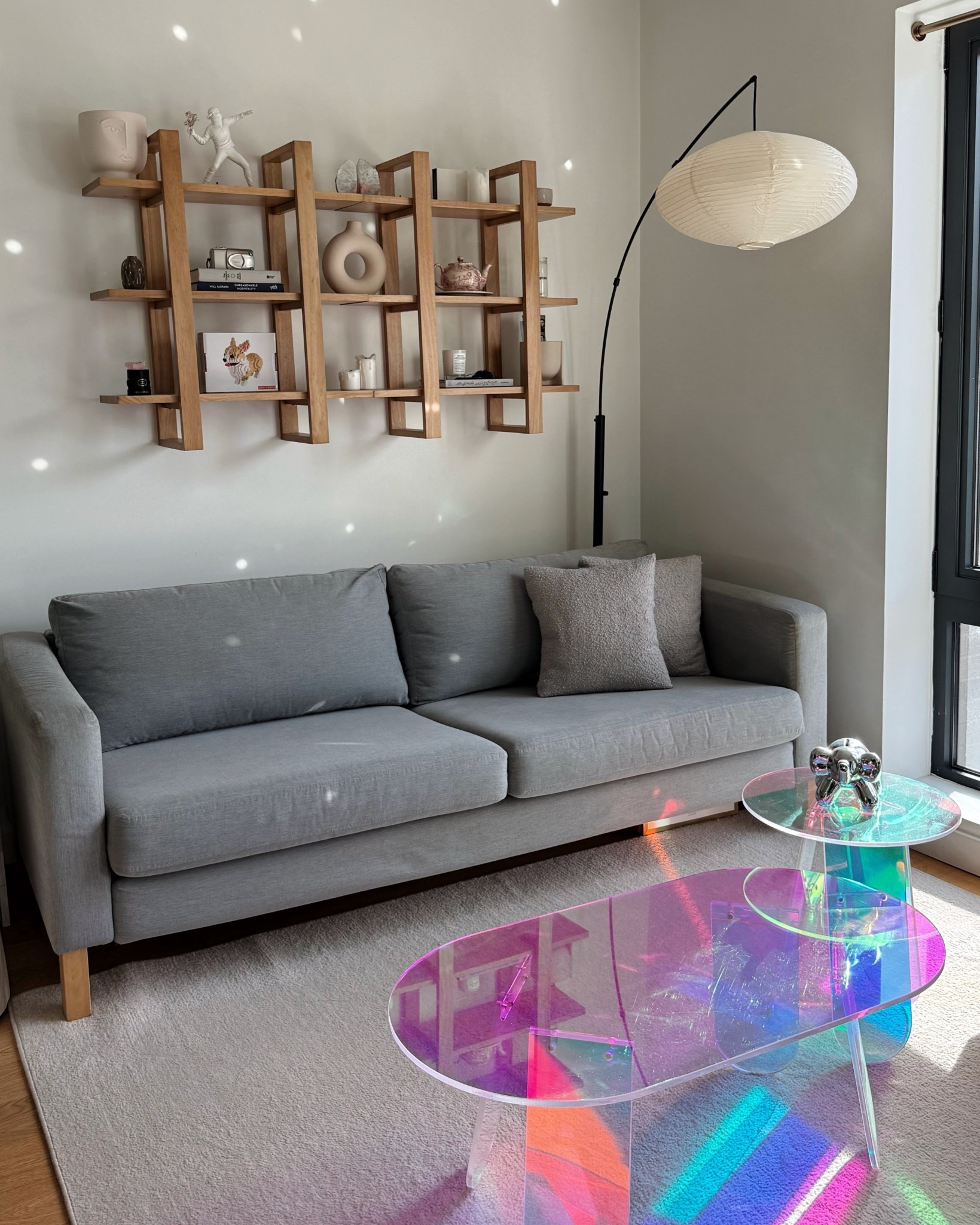 Ikea couch
Wayfair lamp
Amazon table
Nathan James shelves 

#LTKHome