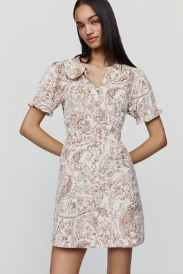 Keira 100% Cotton Corduroy Mini Dress | Anthropologie (US)