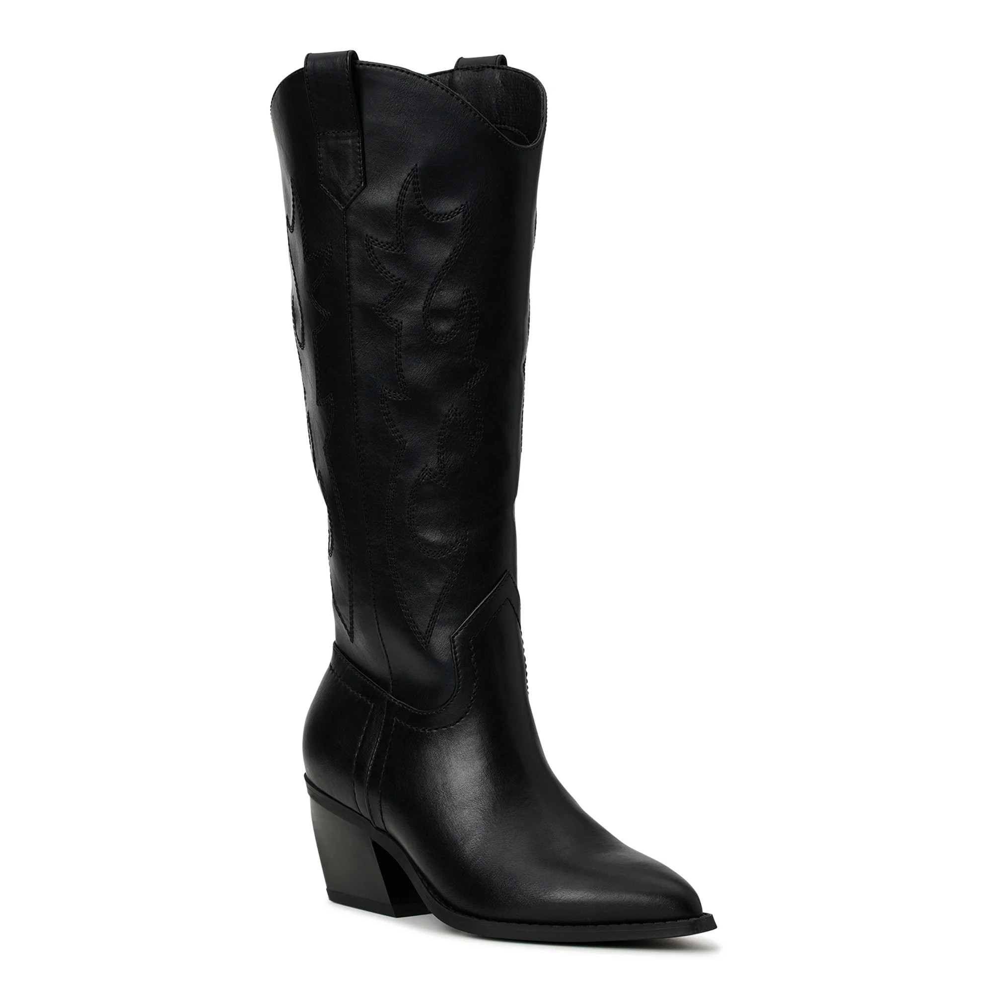 Madden NYC Women's Embroidered Tall Western Boots | Walmart (US)