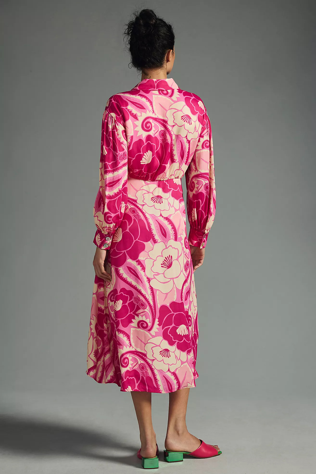 Farm Rio Tropical Groove Shirt Dress | Anthropologie (US)