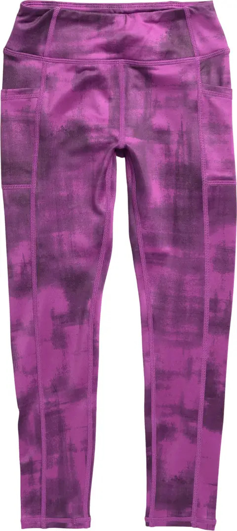Z by Zella Girl Kids' Z by Zella Girl High Waist Printed Pocket Leggings | Nordstromrack | Nordstrom Rack