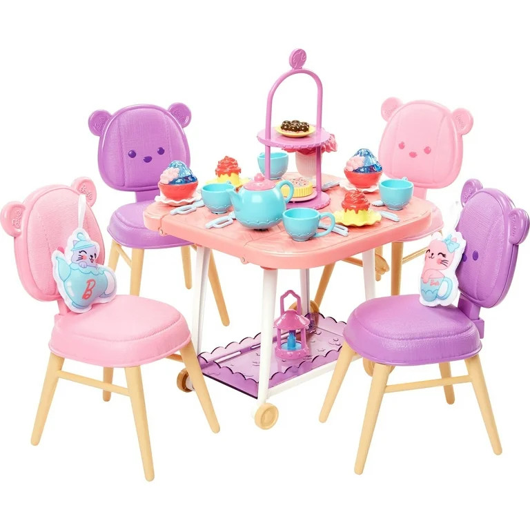 Barbie Sets, Preschool Toys, My First Barbie Tea Party Playset - Walmart.com | Walmart (US)