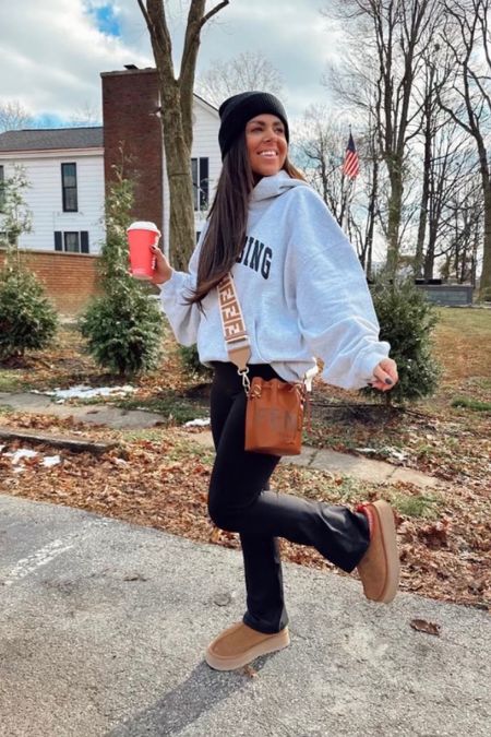 Winter outfit inspo 

Leggings 
Flare leggings 
Anine bing 
Holiday outfit 
Christmas 
Gift for her 
Gift guide 

#LTKHoliday #LTKGiftGuide #LTKstyletip