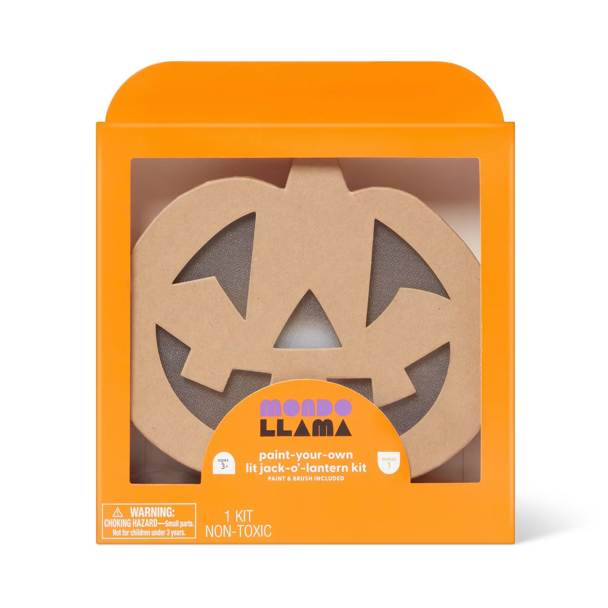Lit Paperboard Pumpkin Kit - Mondo Llama™ | Target
