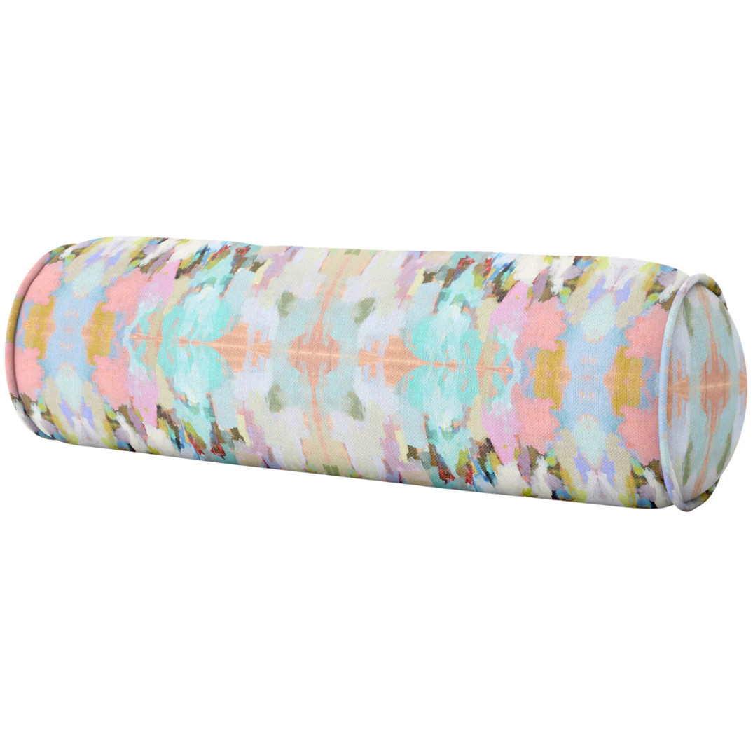Brooks Avenue Round Bolster Pillow | Laura Park Designs