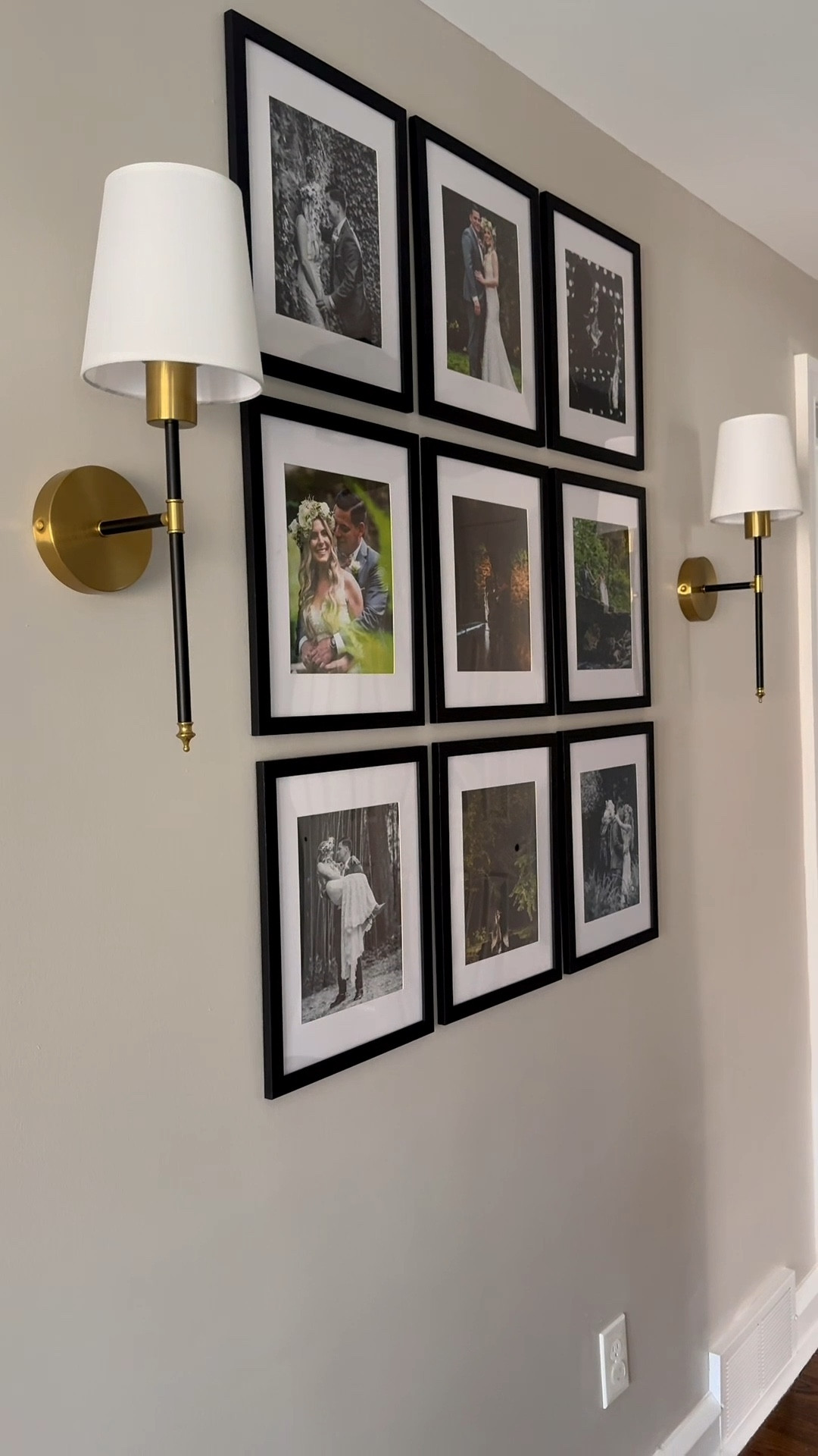 Battery operated sconces! 
Home decor 
Entryway decor 

#LTKOver40 #LTKHome #LTKFindsUnder100