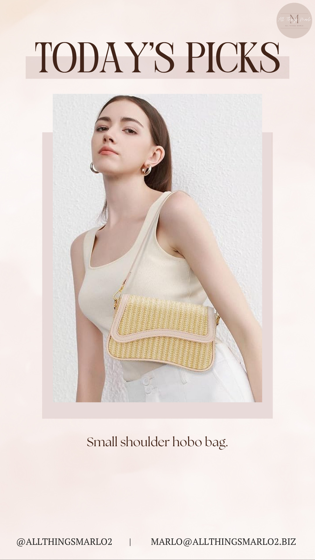 Small shoulder hobo bag. 

 #LTKSeasonal #LTKWorkwear #LTKTravel