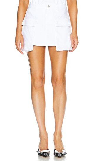 Celine Cargo Skirt in Blanc | Revolve Clothing (Global)