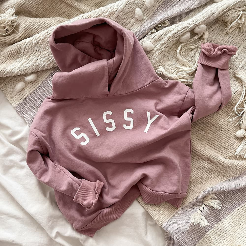 Kids "Sissy®" Everyday Girls Hoody in Bubblegum Color - Ford And Wyatt | Ford and Wyatt