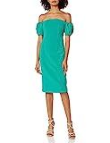Black Halo Women's Arden Off The Shoulder Dress, Agave Green, 0 | Amazon (US)