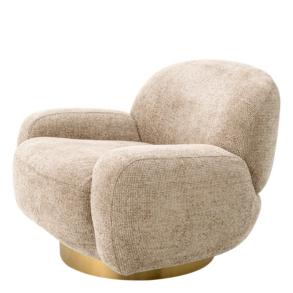 Udine Upholstered Swivel Armchair | Wayfair North America