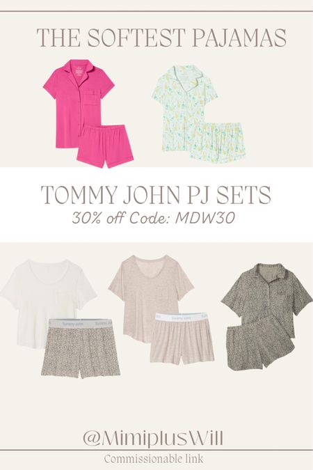 Tommy john pajama sets are the softest PJ’s ever!! And currently 30% off with code: MDW30 

Pre-pregnancy I wore a small and now at 35 weeks I wear a medium! They are soft and stretchy and nursing friendly!

#LTKSeasonal #LTKBaby #LTKSaleAlert